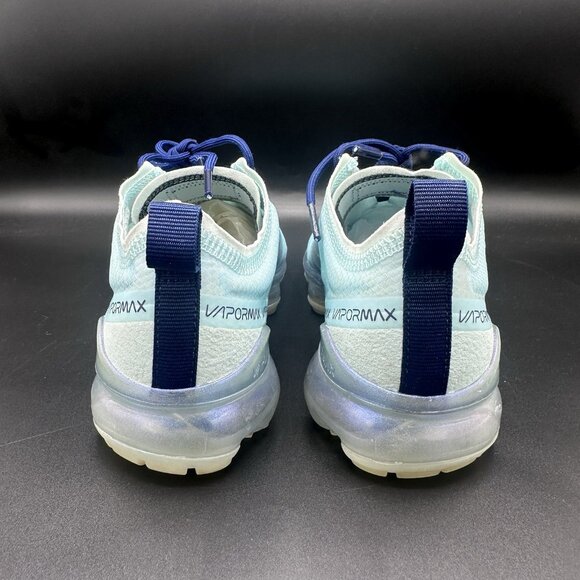 Nike Vapormax 2019 ‘Teal Tint’ Metallic Silver Shoe AR6632-300 Women’s Size 5 - Picture 7 of 10